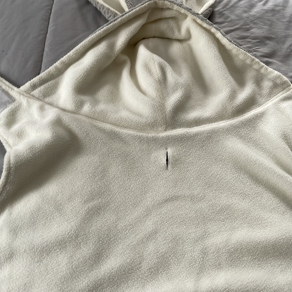 LG dog bunny coat. Fit 60lb pitbull. Worn about 4x. - Picture 4 of 4